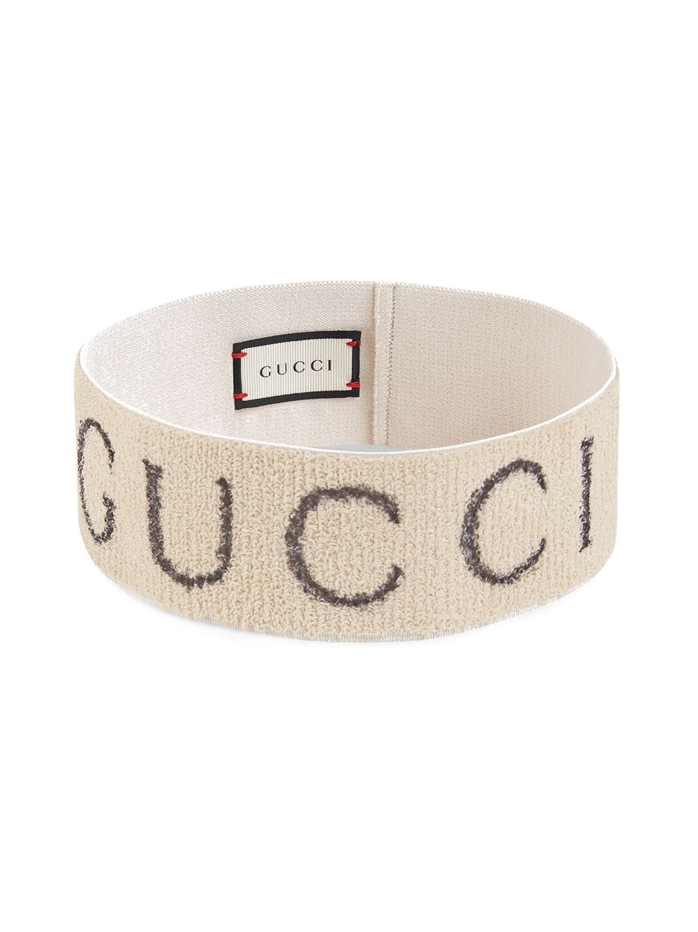 Shop white Gucci white stretch knit 