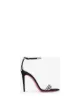 Gucci Black Crystal 115 suede sandals