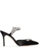 Imagen 1 de Manolo Blahnik mules Lurum 90 con cristales
