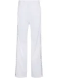 Givenchy logo stripe track pants - White