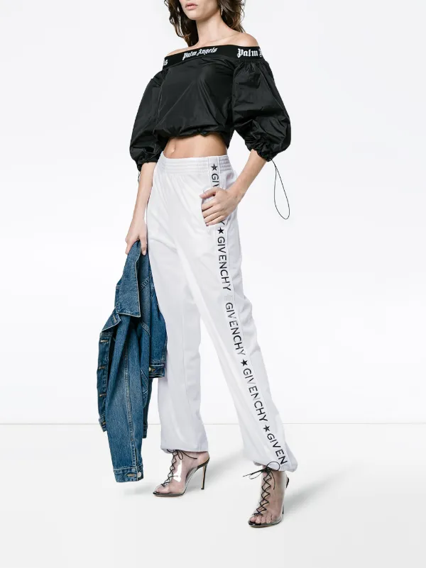 Givenchy Logo Stripe Track Pants Farfetch