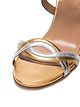 Aquazzura 'Metallic Moon Ray 85' Sandalen