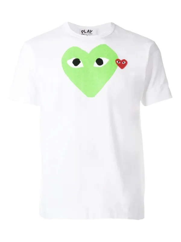 Comme Des Garçons Play ハートロゴ Tシャツ 通販 - FARFETCH