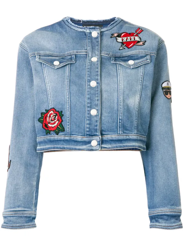 karl lagerfeld denim jacket
