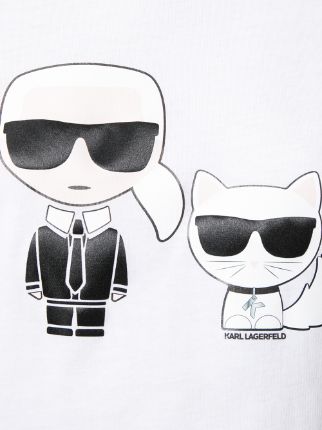 Karl & Choupette Ikonik T恤展示图