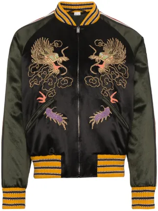 dragon bomber jacket mens