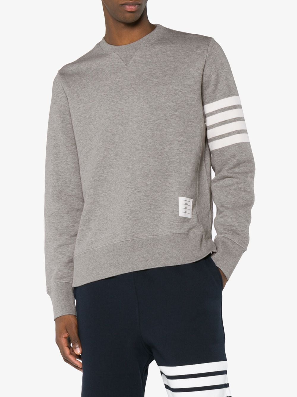 Thom Browne Engineered 4-Bar Jersey Sweatshirt - Farfetch
