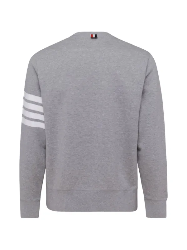 Thom Browne Classic Loopback 4-Bar Sweatshirt | Grey | FARFETCH
