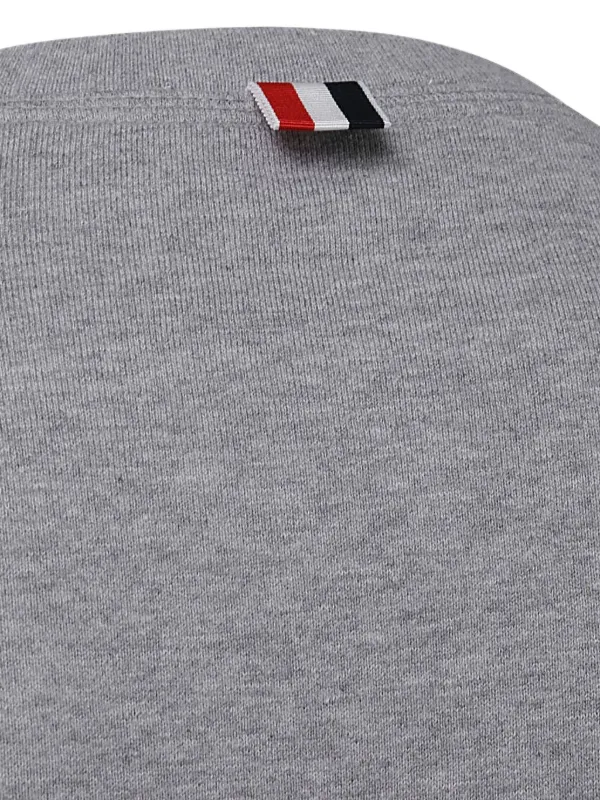 Thom Browne Classic Loopback 4-Bar Sweatshirt | Grey | FARFETCH