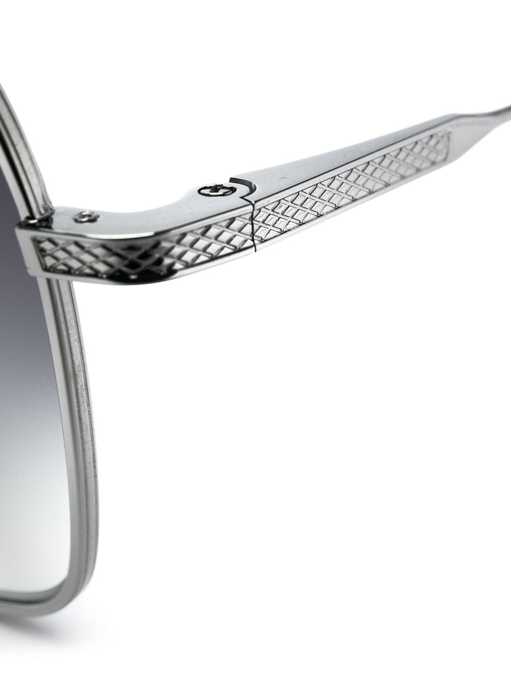 Shop Dita Eyewear Flight 007 Sunglasses In Metallic