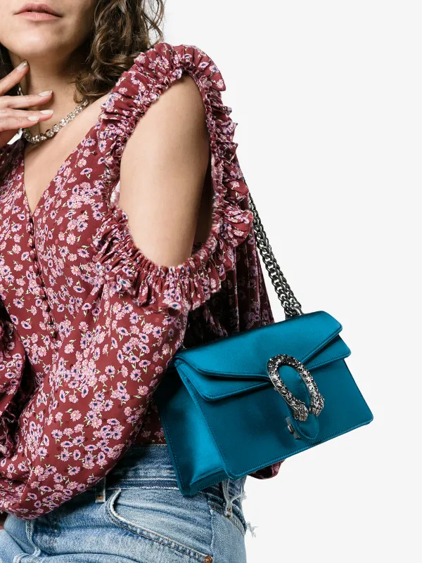 dionysus small satin shoulder bag