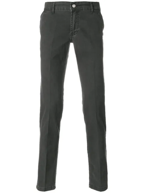 Entre Amis front pleat trousers