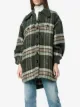 Chloé oversized checked cocoon coat