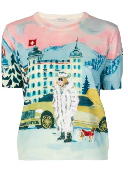 Moncler Tops de Punto rojas Moncler Tops de Punto rojas
