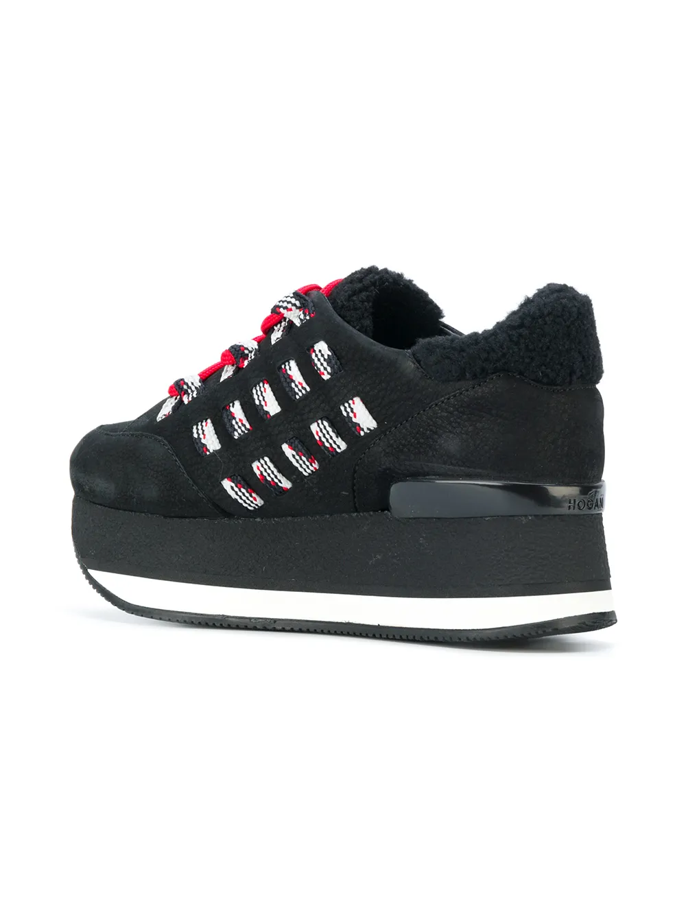 Hogan platform sneakers Zwart