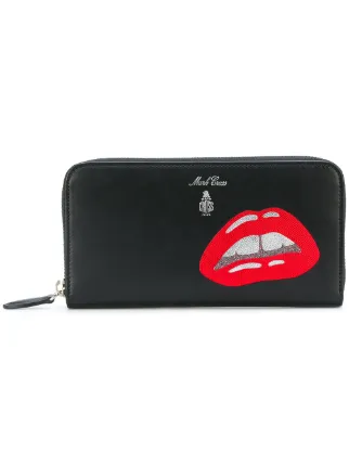 comme des garcons mouth wallet