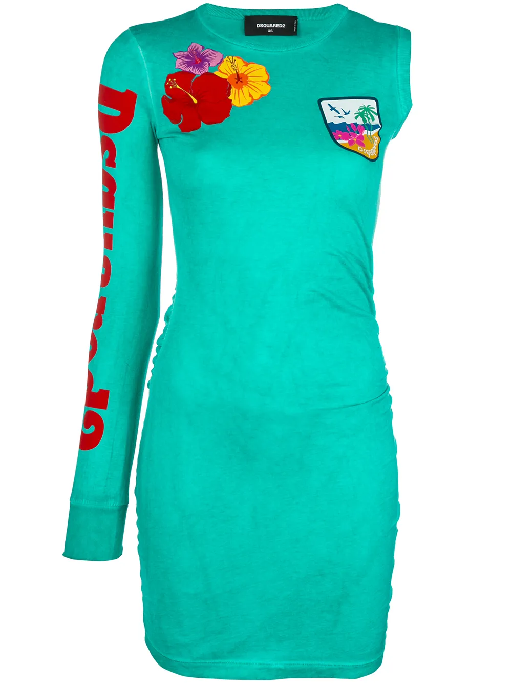 

Dsquared2 printed dress - Azul