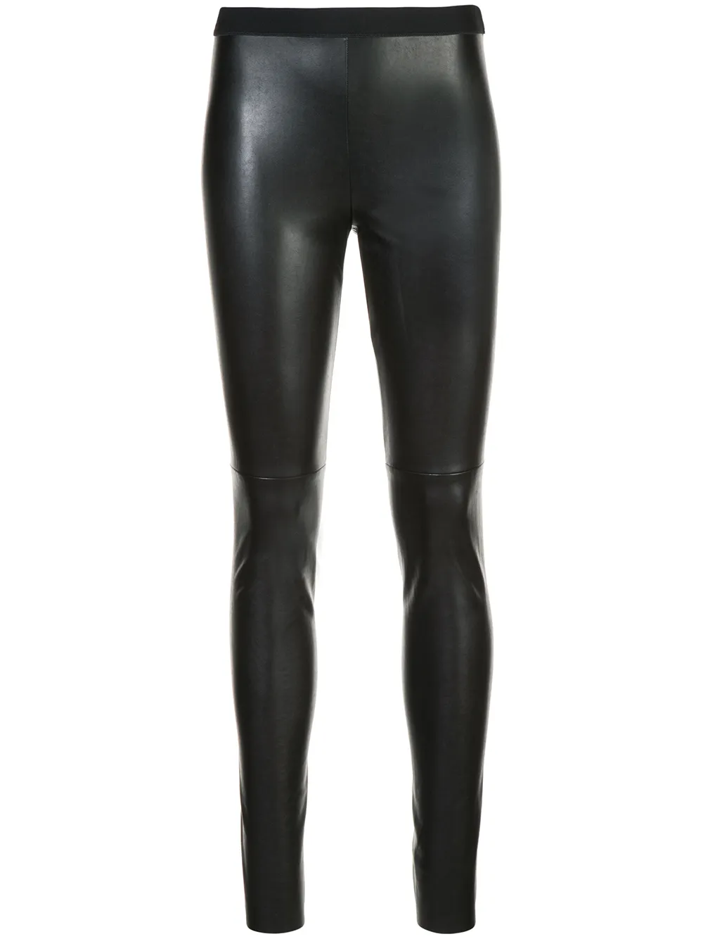 MARCCAIN Leggings in Lederoptik - Schwarz