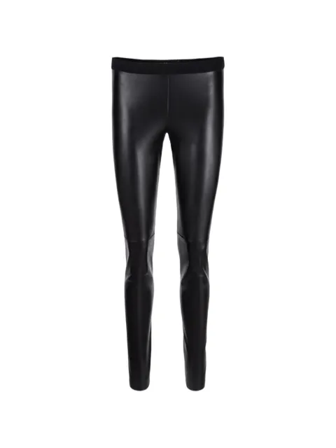 MARCCAIN leather-look leggings