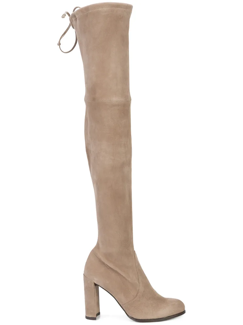 ботфорты на каблуке Stuart Weitzman