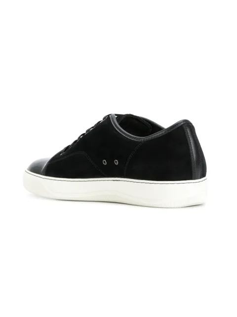 lanvin trainers black
