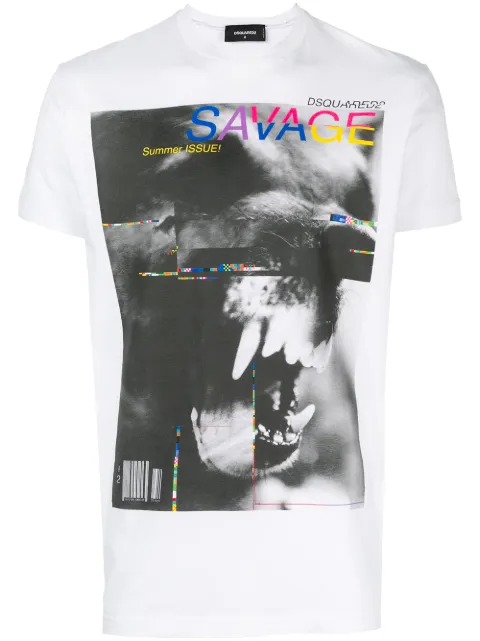DSQUARED2 graphic print T-shirt