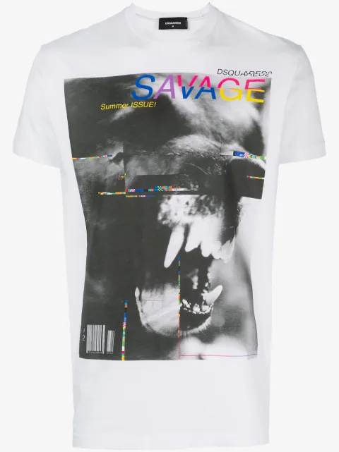 DSQUARED2 graphic print T-shirt
