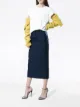 Image 2 of Calvin Klein 205W39nyc side detail midi skirt
