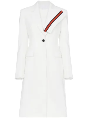 white dress coat