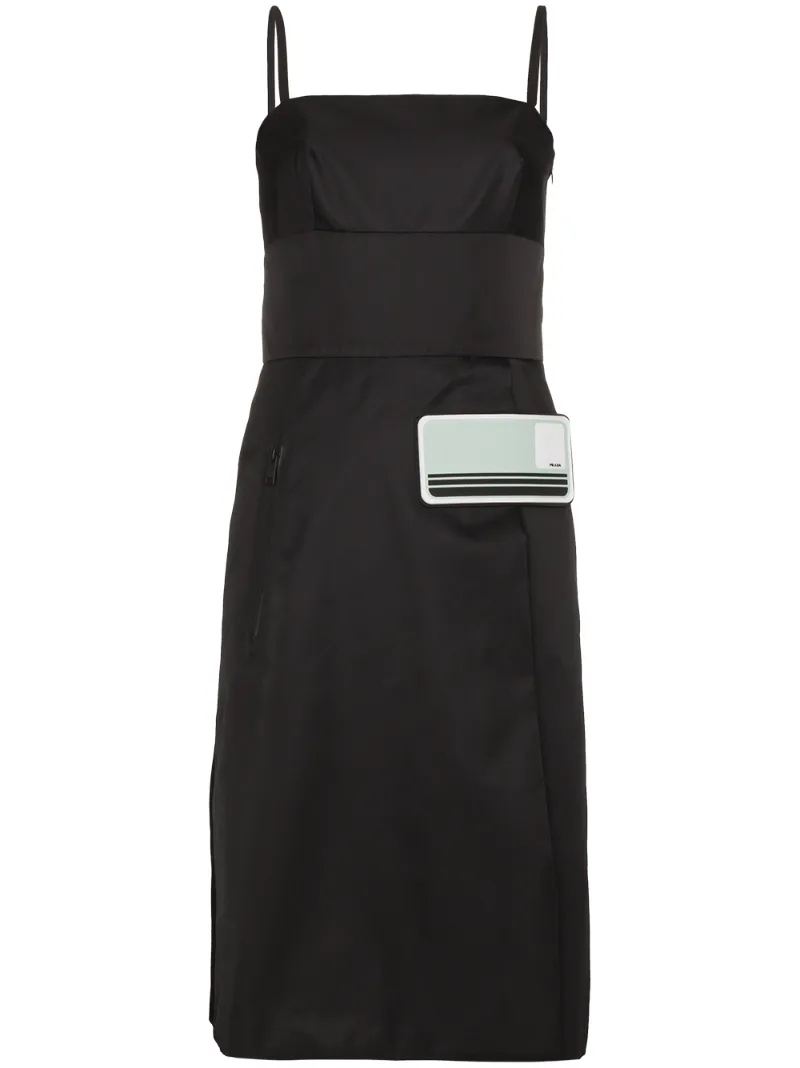 prada gabardine dress