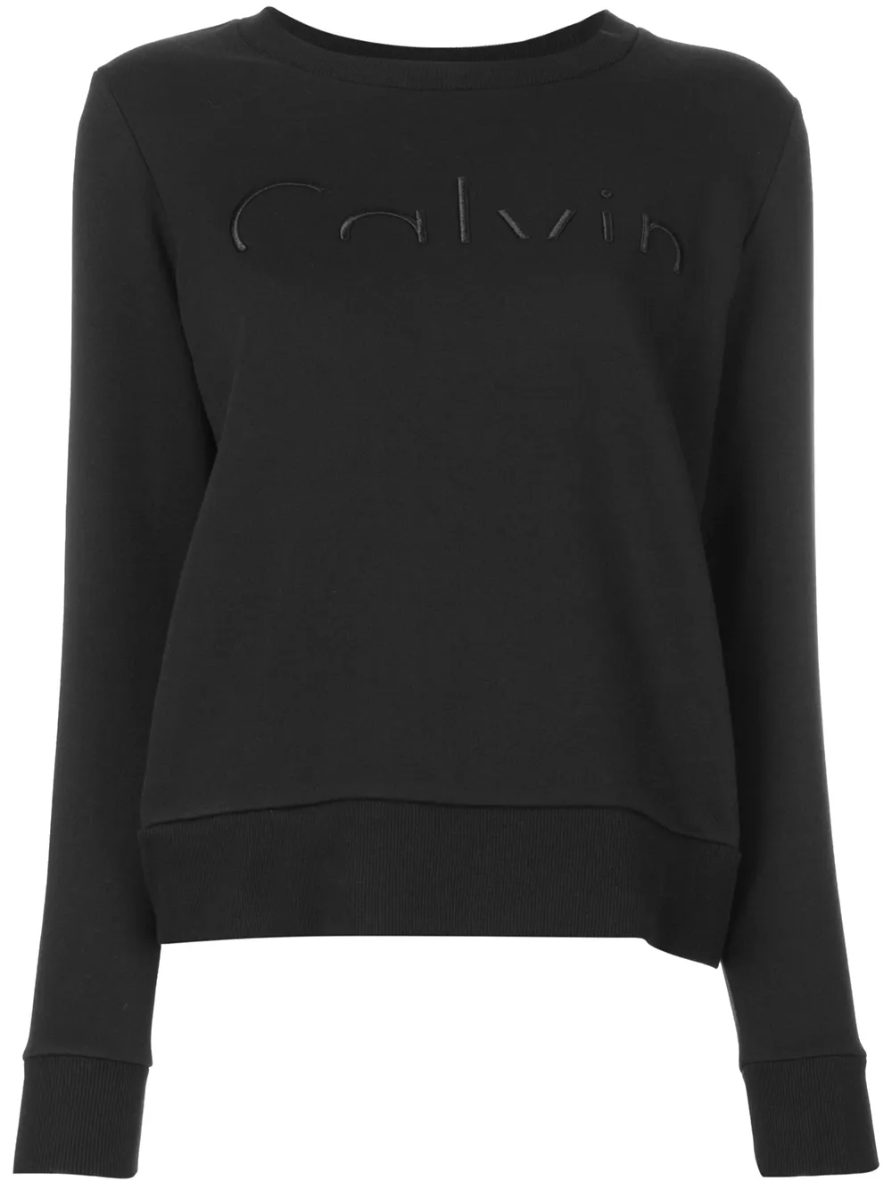 Calvin Klein Klassischer Strickpullover - Schwarz