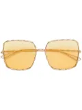 Elie Saab Chaine sunglasses - Metallic