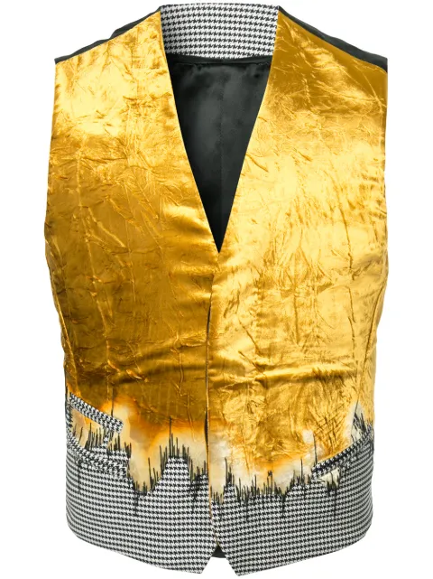 Haider Ackermann reconstructed gradient gilet
