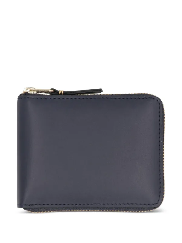 Comme Des Garçons Wallet Classic Plain 財布 | ブルー | FARFETCH JP
