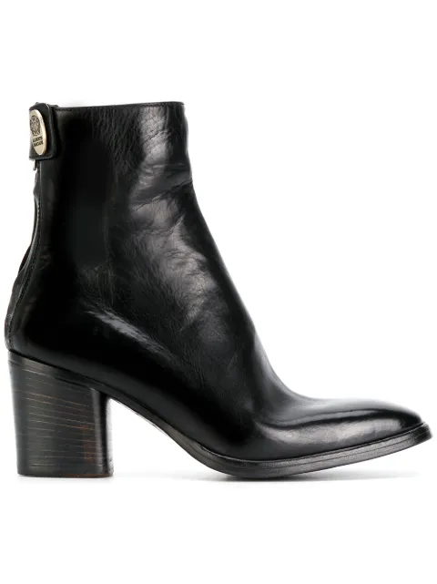Alberto Fasciani mid heel ankle boots