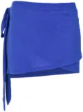 Amir Slama wrap mini skirt - Purple