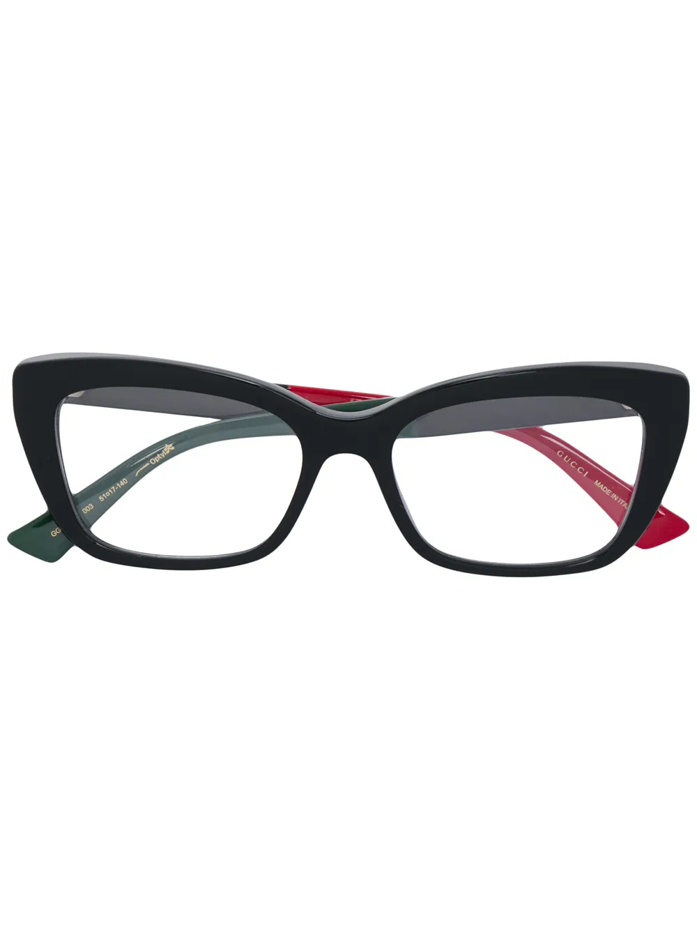 Gucci Eyewear cat-eye glasses Zwart