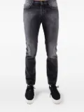 Harmony Paris faded-effect cotton jeans - Grey