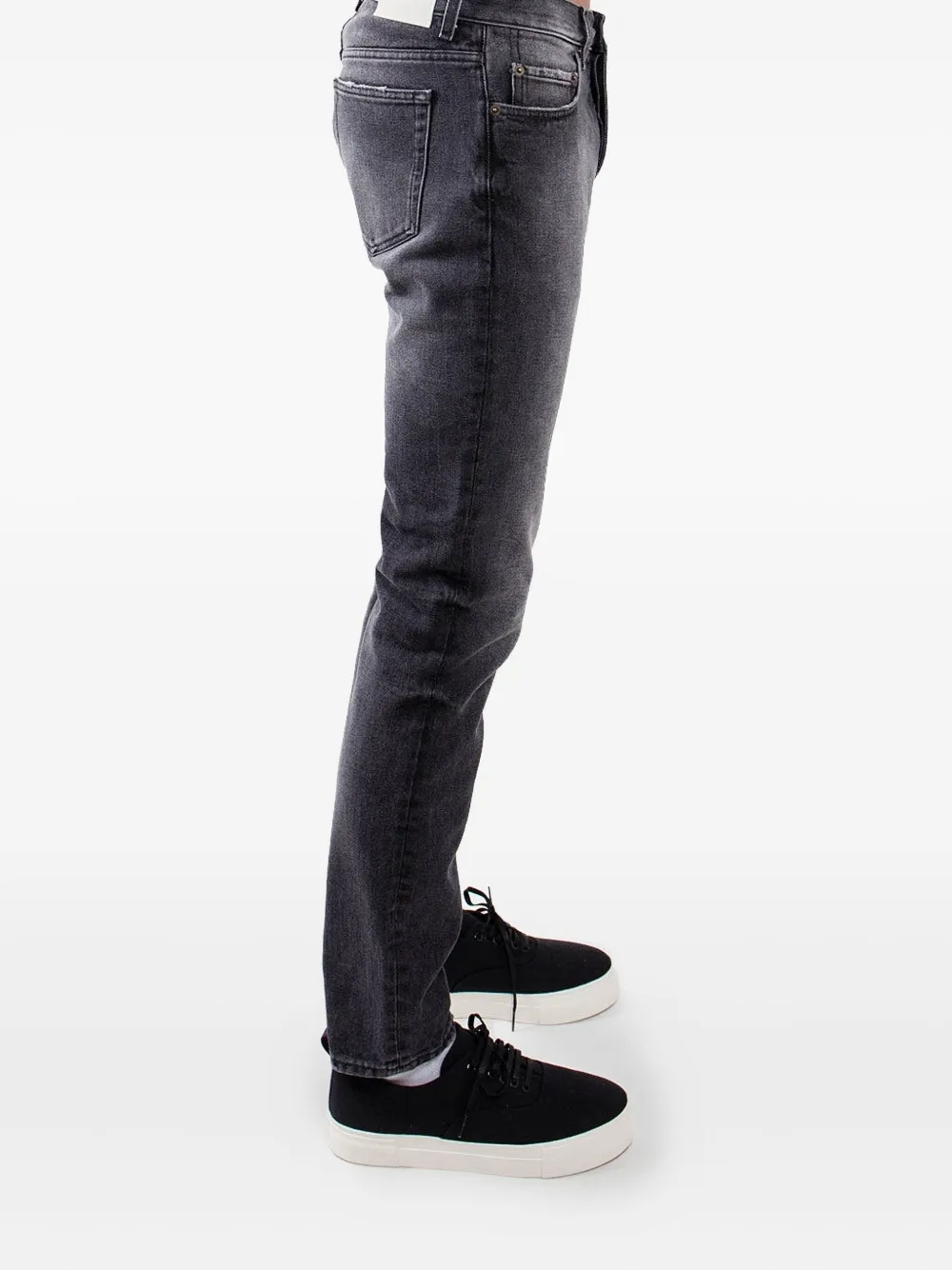 Harmony Paris jeans met rechte Pijp - Grijs