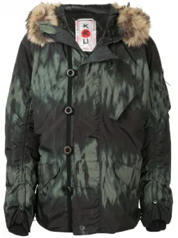 De Bordure À Coyote Fourrure Capuche En Parka x4PRwHXgq4