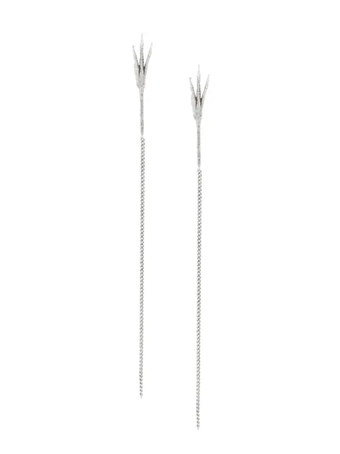 Wouters & Hendrix Gold aretes Crows's Claw largos
