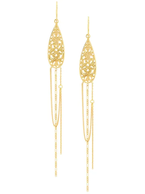 Wouters & Hendrix Gold pendientes Filigree