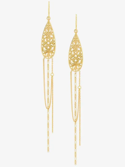 Wouters & Hendrix Gold Filigree earrings