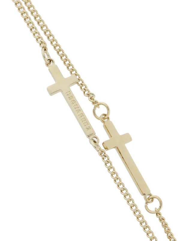 Dsquared2 Double Cross Bracelet Farfetch