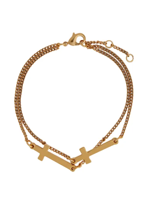 DSQUARED2 double cross bracelet