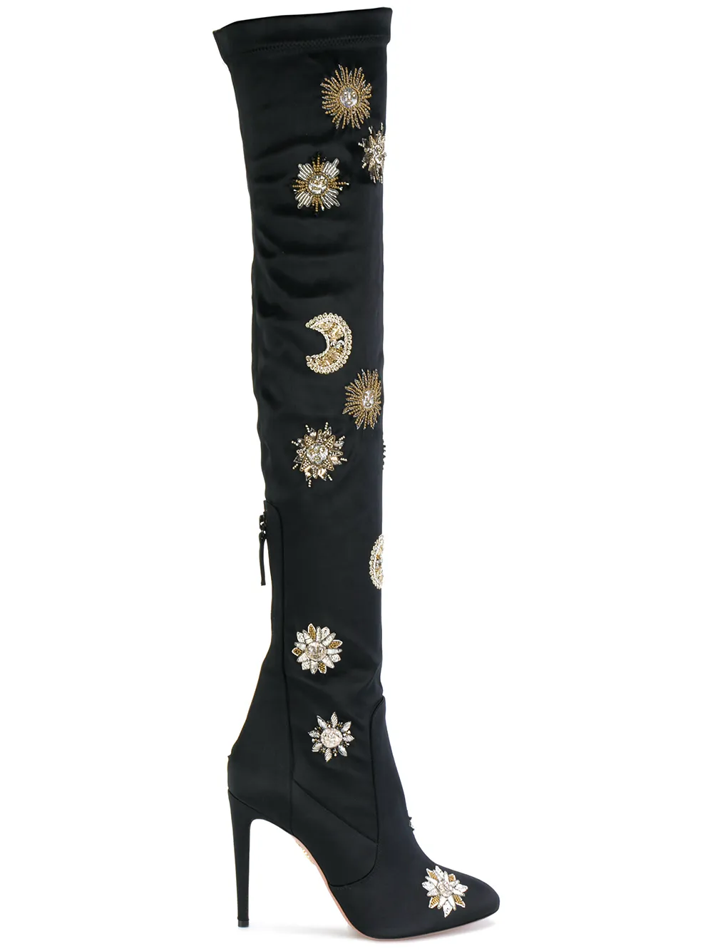 Aquazzura Stivali Decorati 'Dorado' - Tendenza classica, vale la pena avere Aquazzura Stivali Decorati 'Dorado' - Tendenza classica, vale la pena avere