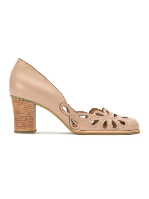 Sarah Chofakian cut out pumps