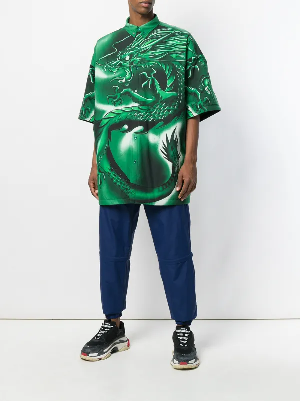 balenciaga zip track pants