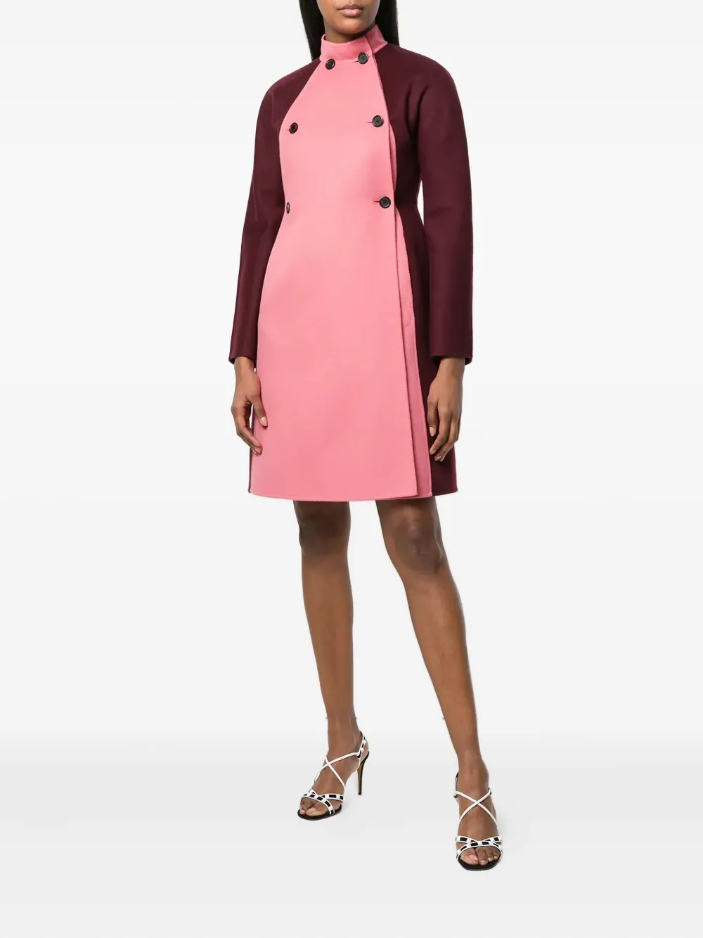Valentino Garavani color-blocked coat | Double Breasted & Peacoats | Image 2