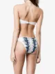 Belusso Bikini mit Feder-Print